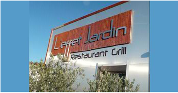 restaurant l`effet jardin